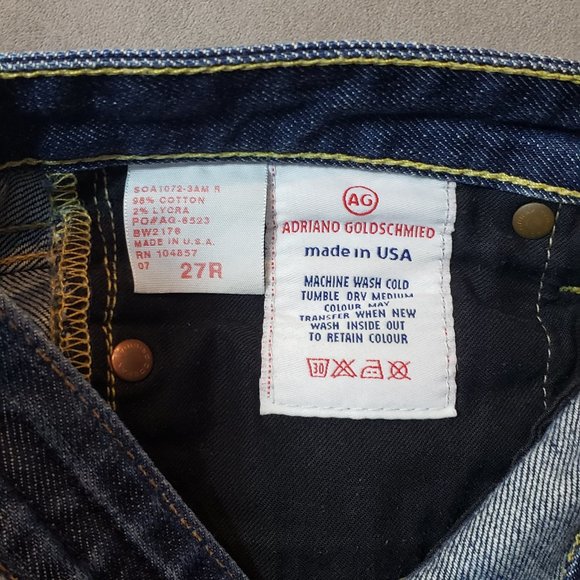 Adriano Goldschmied  THE CLUB Jean  Size 27R - Picture 7 of 12